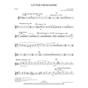 Letter from Home - Flute 2